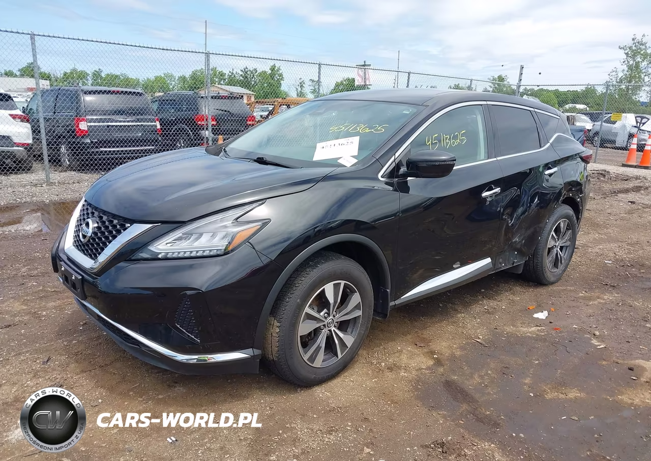 2020 Nissan Murano S Intelligent Awd VIN:5N1AZ2AS5LN148833 - 2