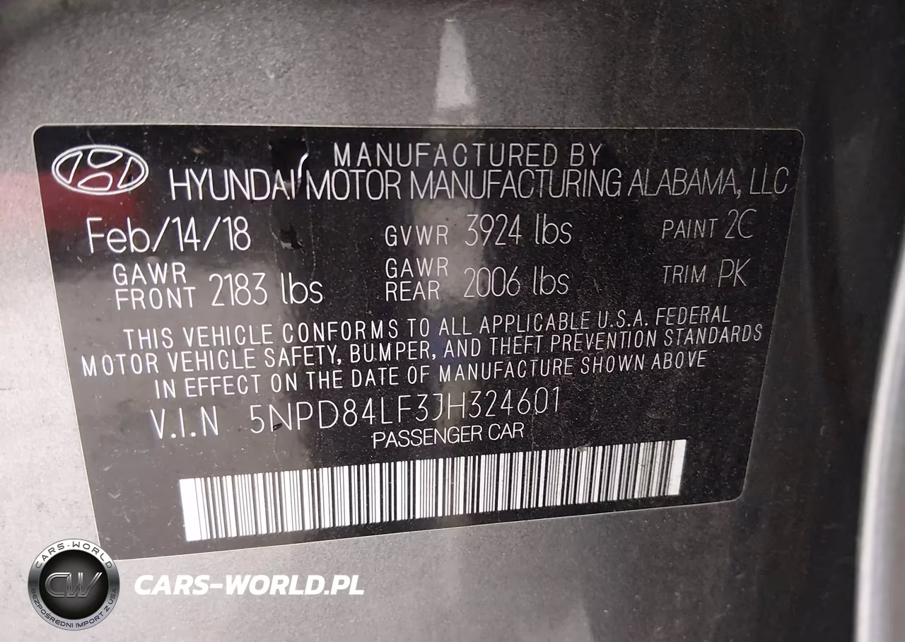 2018 Hyundai Elantra Value Edition VIN:5NPD84LF3JH324601 - 9