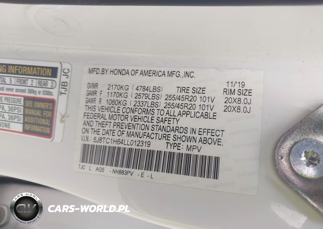 2020 Acura Rdx A-Spec Package VIN:5J8TC1H64LL012319 - 9