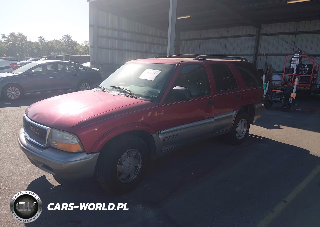2000 GMC Jimmy Slt VIN:1GKCS13W1Y2145212 - 2