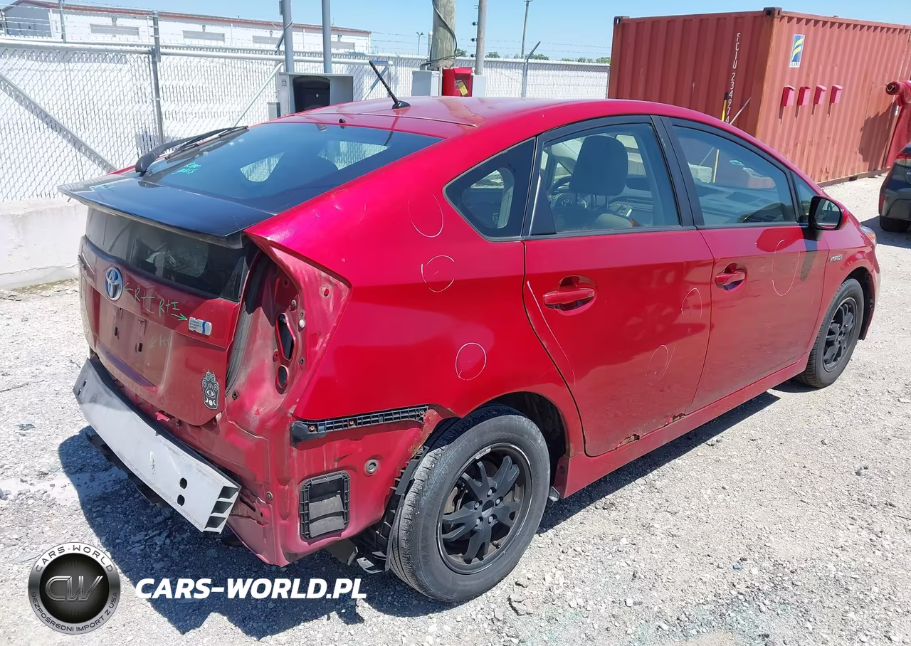 2012 Toyota Prius Two VIN:JTDKN3DU6C5415310 - 4
