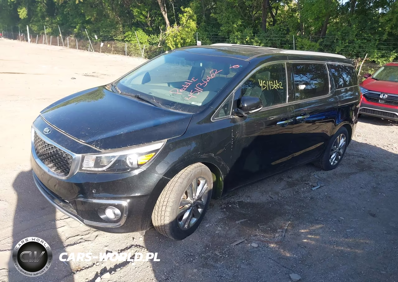 2016 Kia Sedona Sx Luxury VIN:KNDME5C14G6138295 - 2