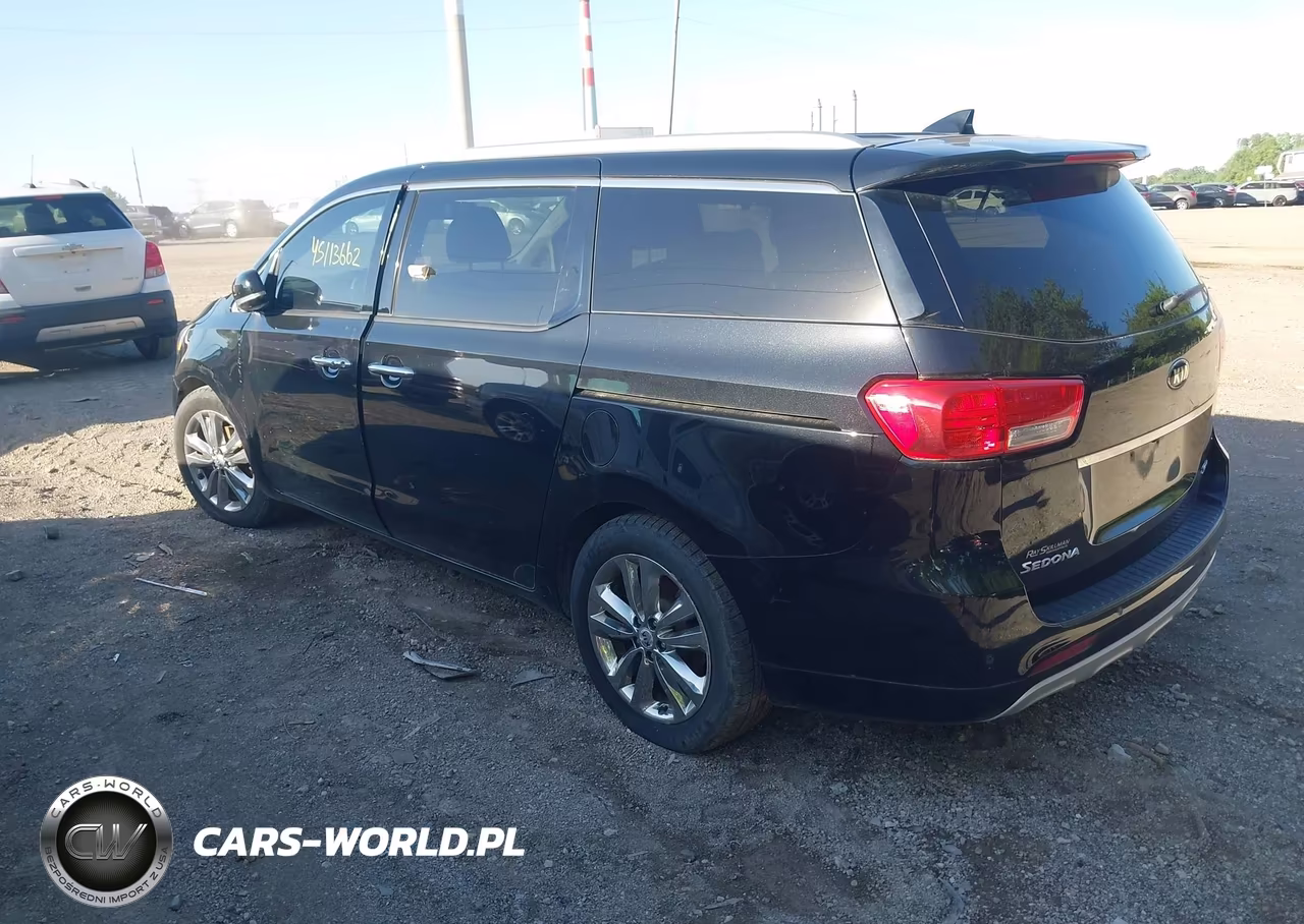 2016 Kia Sedona Sx Luxury VIN:KNDME5C14G6138295 - 3