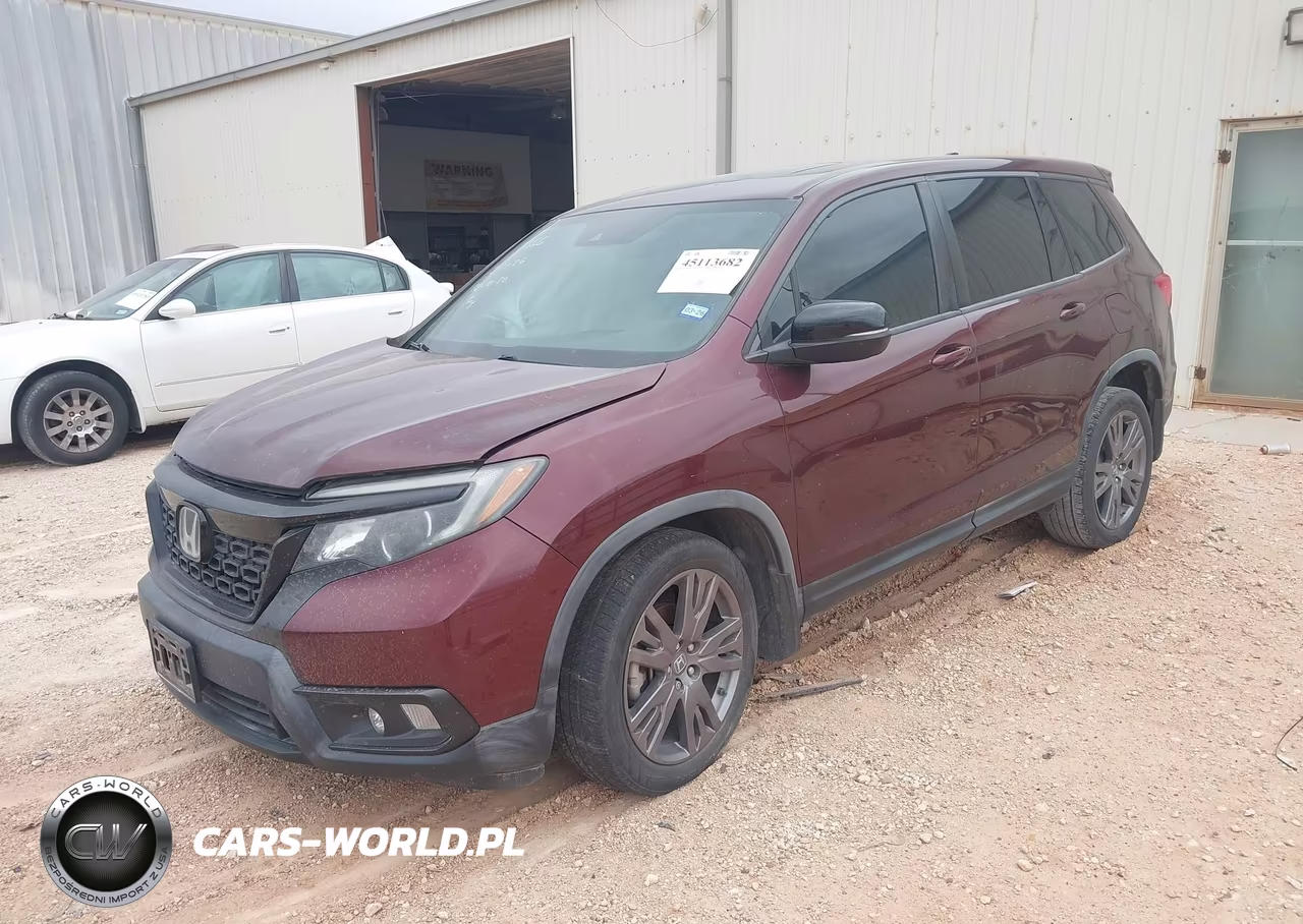 2019 Honda Passport Ex-L VIN:5FNYF7H50KB007366 - 2