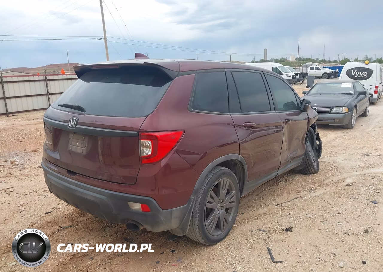 2019 Honda Passport Ex-L VIN:5FNYF7H50KB007366 - 4