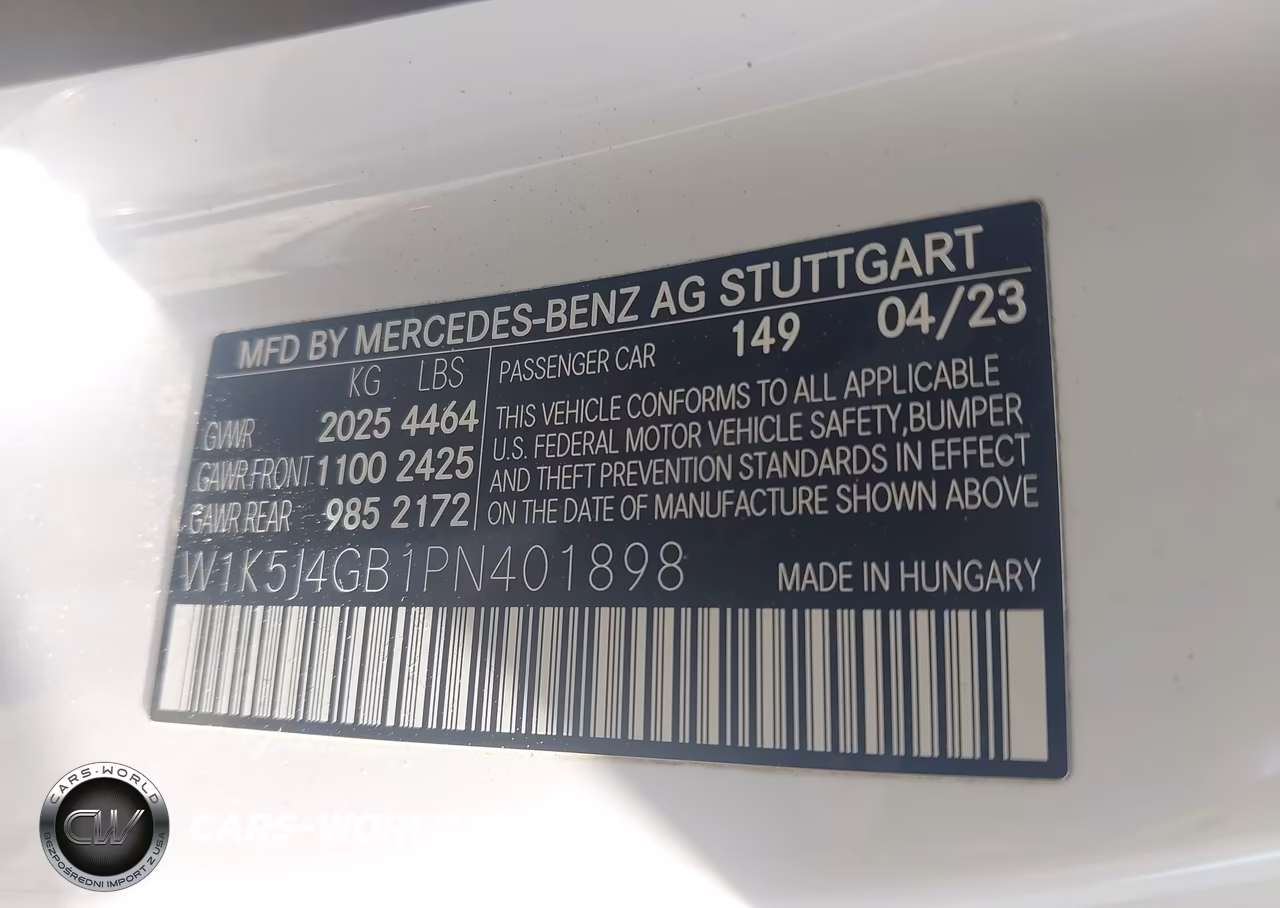 2023 Mercedes-Benz Cla 250 Coupe VIN:W1K5J4GB1PN401898 - 9