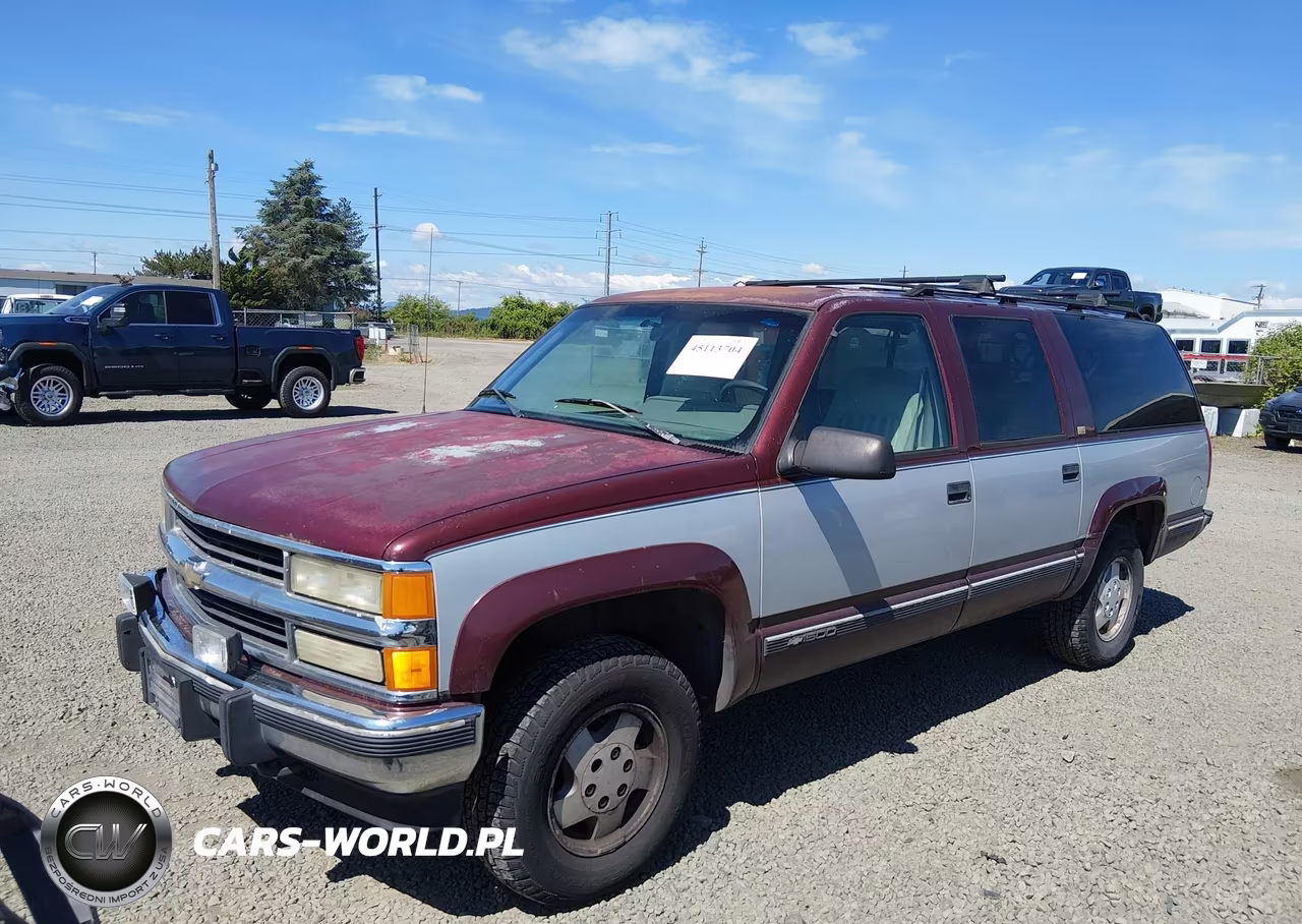 1994 Chevrolet Suburban K1500 VIN:1GNFK16K8RJ435480 - 2