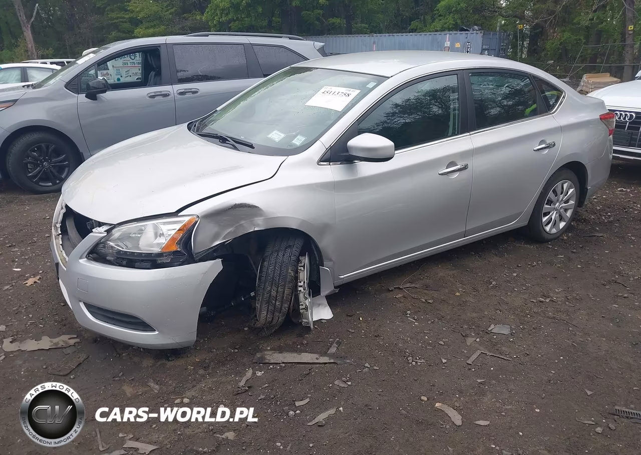2014 Nissan Sentra S VIN:3N1AB7AP5EY277147 - 2
