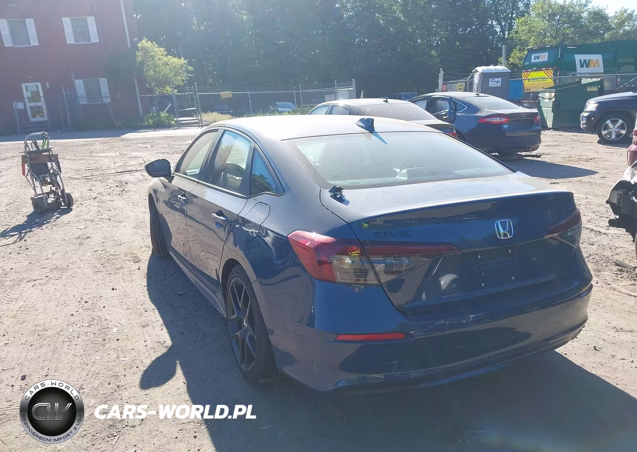 2026 Honda Civic Sport VIN:2HGFE2F54TH534534 - 3