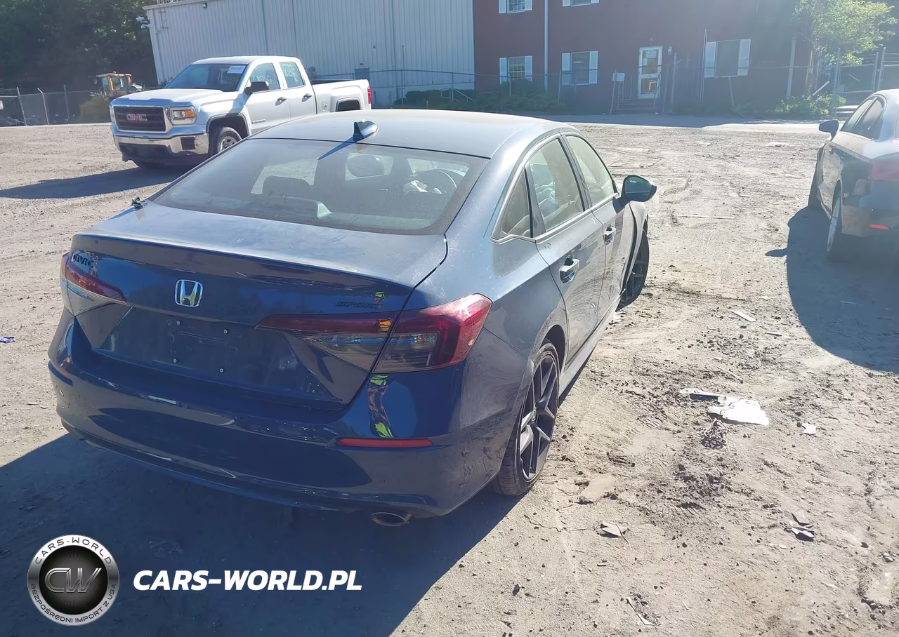 2026 Honda Civic Sport VIN:2HGFE2F54TH534534 - 4