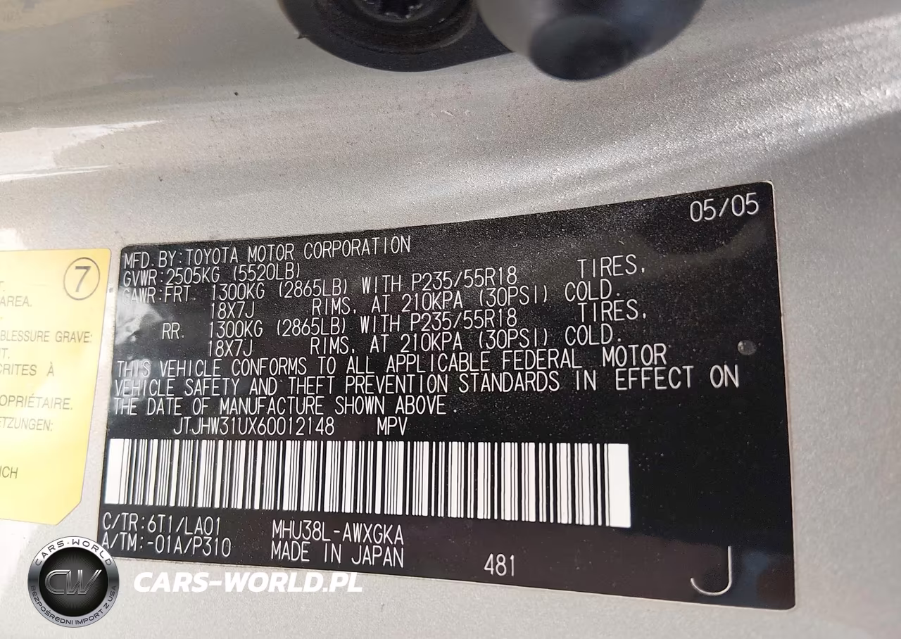 2006 Lexus Rx 400H VIN:JTJHW31UX60012148 - 9