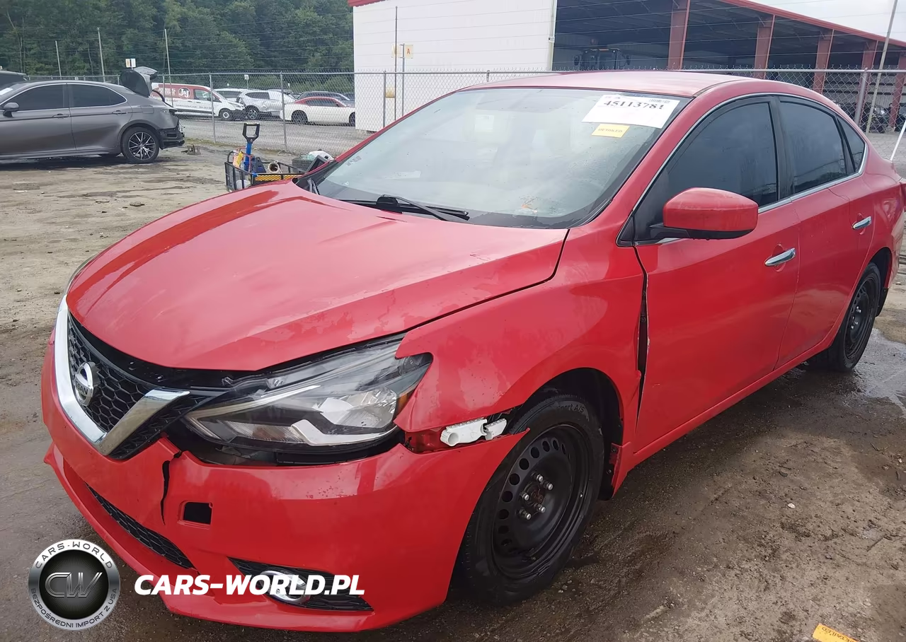 2017 Nissan Sentra Sv VIN:3N1AB7APXHL655643 - 2