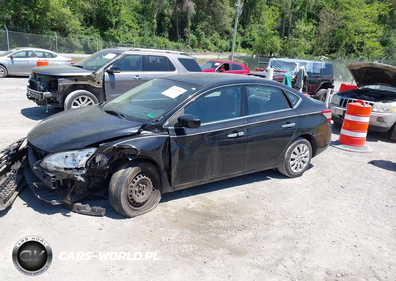 2015 Nissan Sentra Fe+ S-S-Sl-Sr-Sv VIN:3N1AB7AP6FY250573 - 2