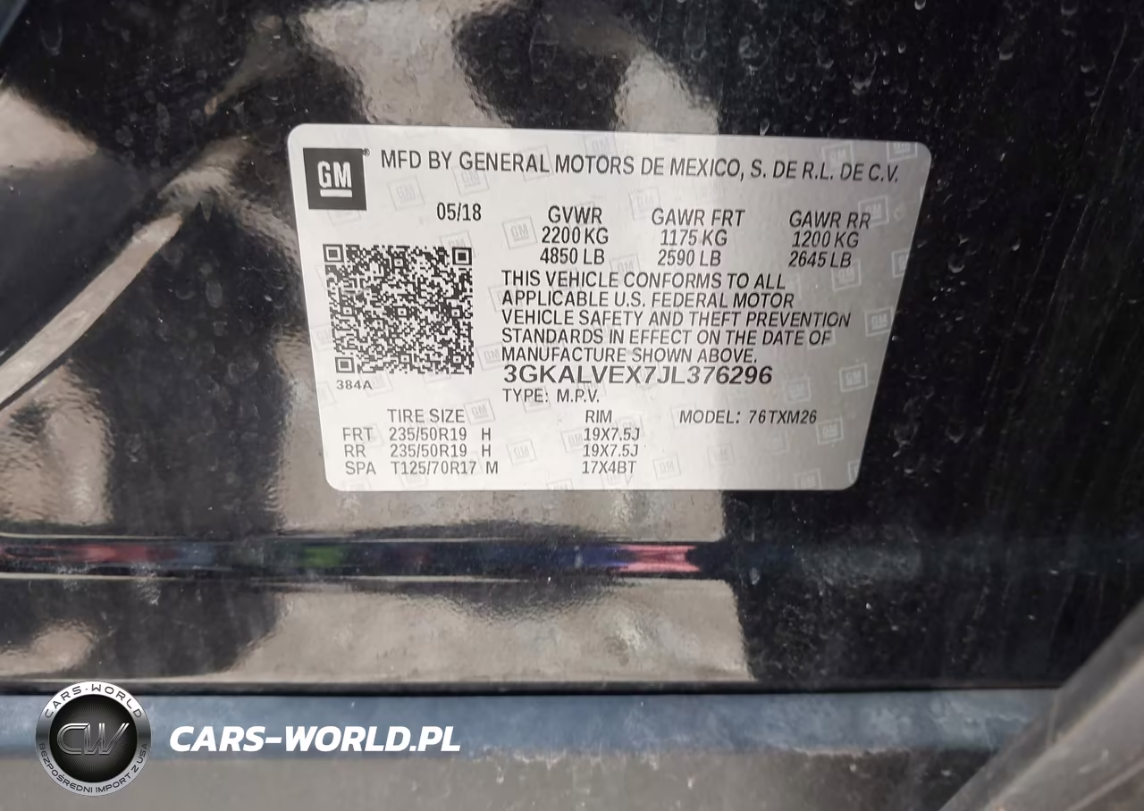 2018 GMC Terrain Slt VIN:3GKALVEX7JL376296 - 9