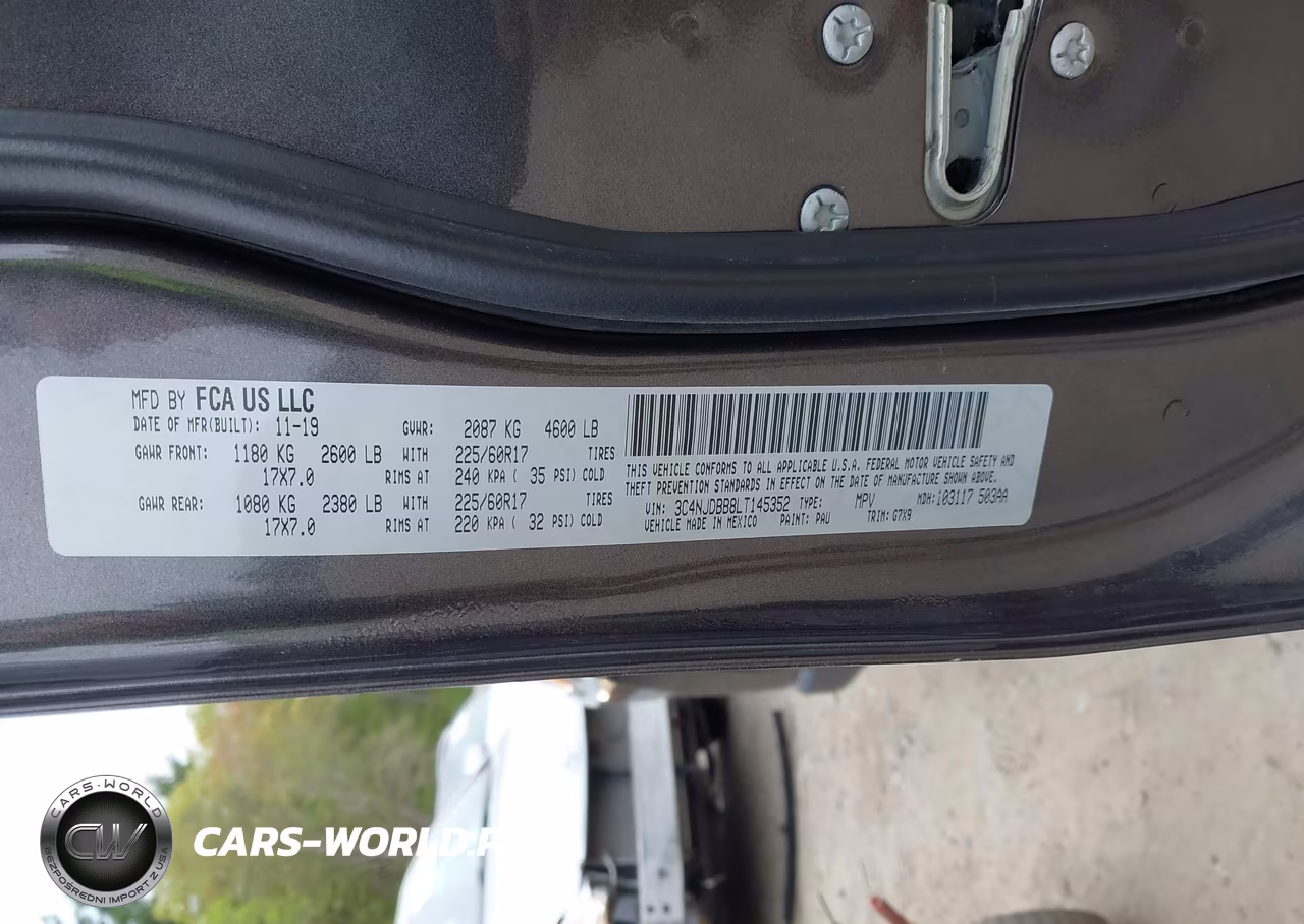 2020 Jeep Compass Latitude 4X4 VIN:3C4NJDBB8LT145352 - 9