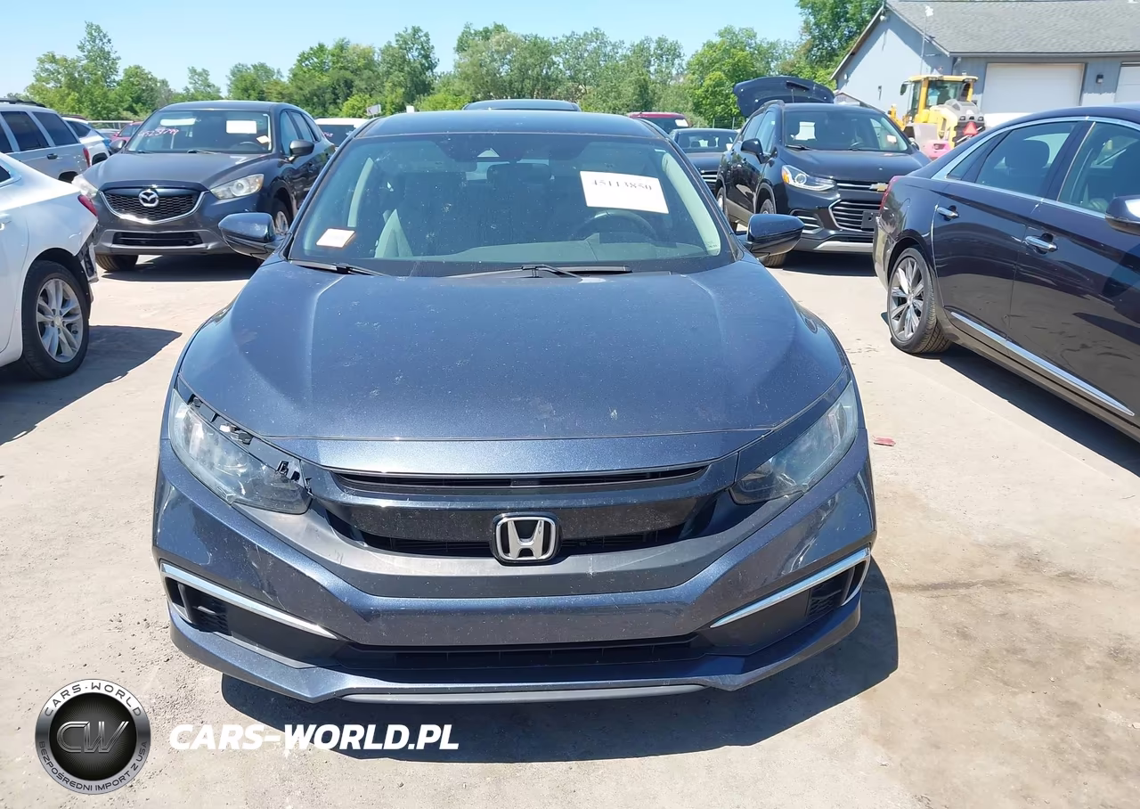 2020 Honda Civic Lx VIN:2HGFC2F62LH573668 - 12