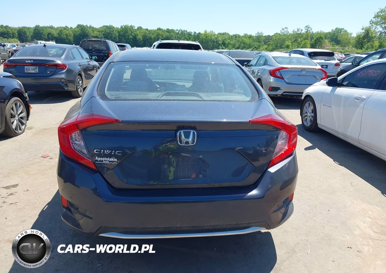 2020 Honda Civic Lx VIN:2HGFC2F62LH573668 - 16