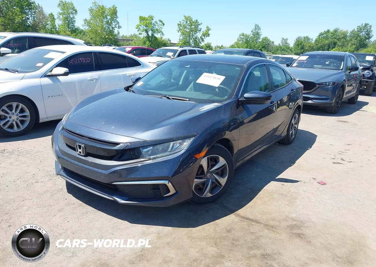 2020 Honda Civic Lx VIN:2HGFC2F62LH573668 - 2