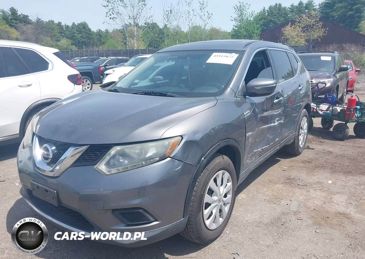 2014 Nissan Rogue S VIN:5N1AT2MT3EC795025 - 2