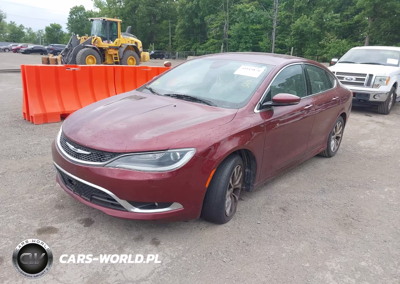 2015 Chrysler 200 C VIN:1C3CCCCB4FN618425 - 2