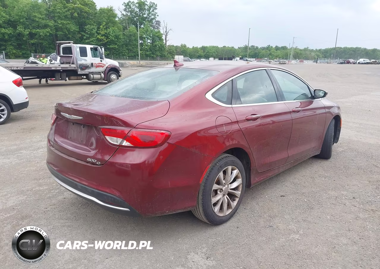 2015 Chrysler 200 C VIN:1C3CCCCB4FN618425 - 4