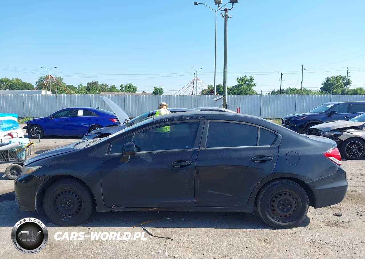 2013 Honda Civic Lx VIN:2HGFB2F52DH584746 - 14