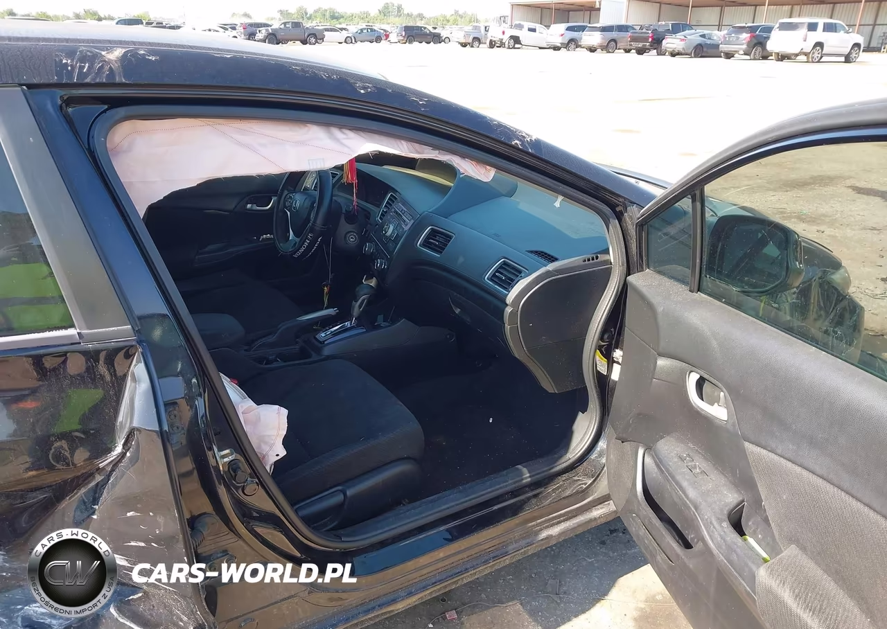 2013 Honda Civic Lx VIN:2HGFB2F52DH584746 - 5