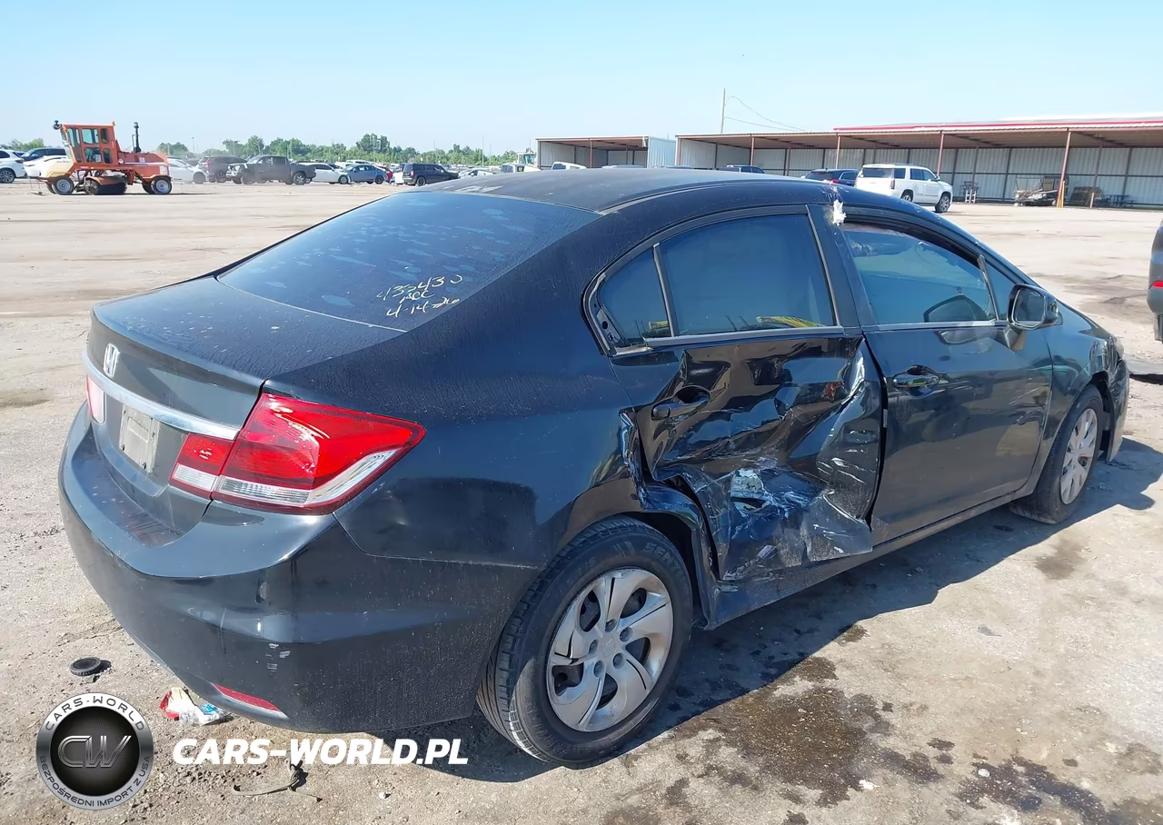 2013 Honda Civic Lx VIN:2HGFB2F52DH584746 - 6