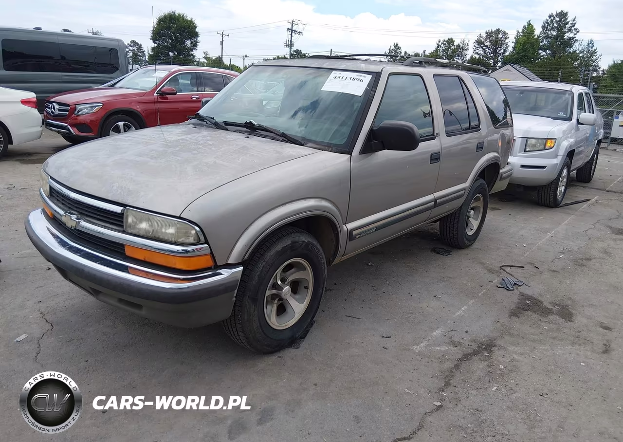 1999 Chevrolet Blazer Ls VIN:1GNCS13W4XK165777 - 2