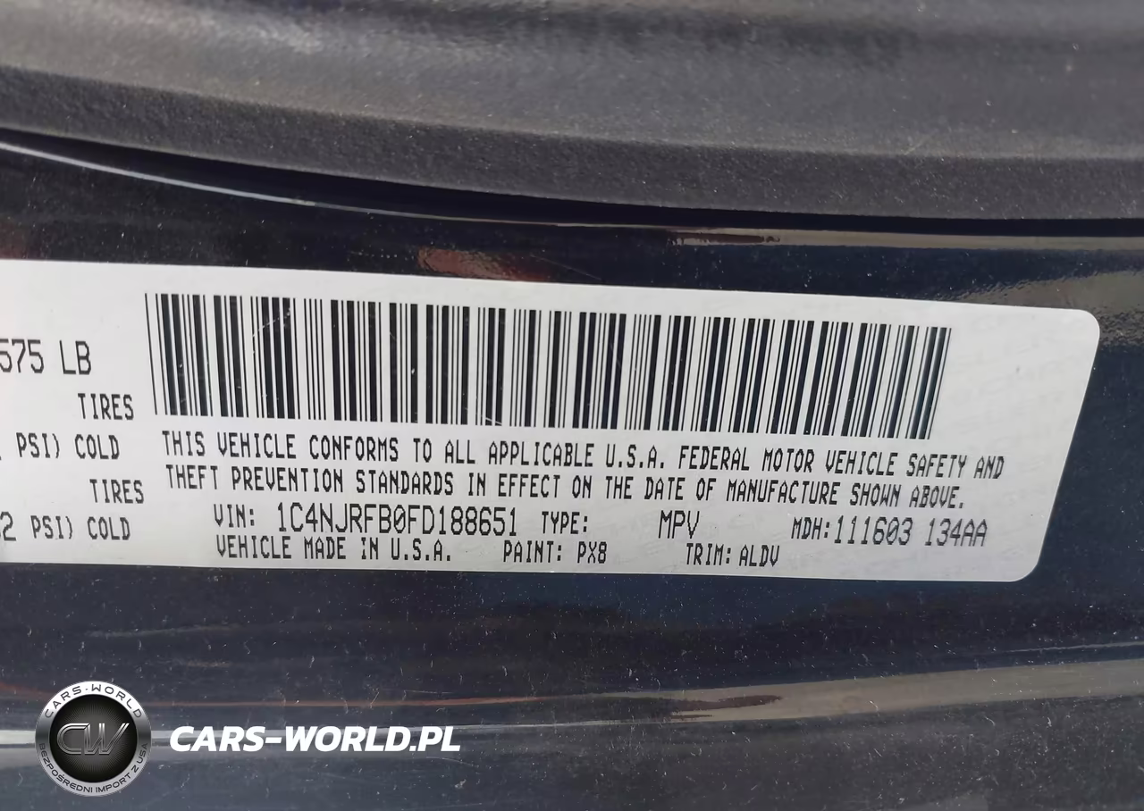 2015 Jeep Patriot High Altitude Edition VIN:1C4NJRFB0FD188651 - 9