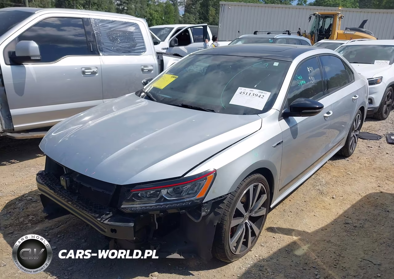 2018 Volkswagen Passat 3.6L V6 Gt VIN:1VWJM7A39JC025311 - 2