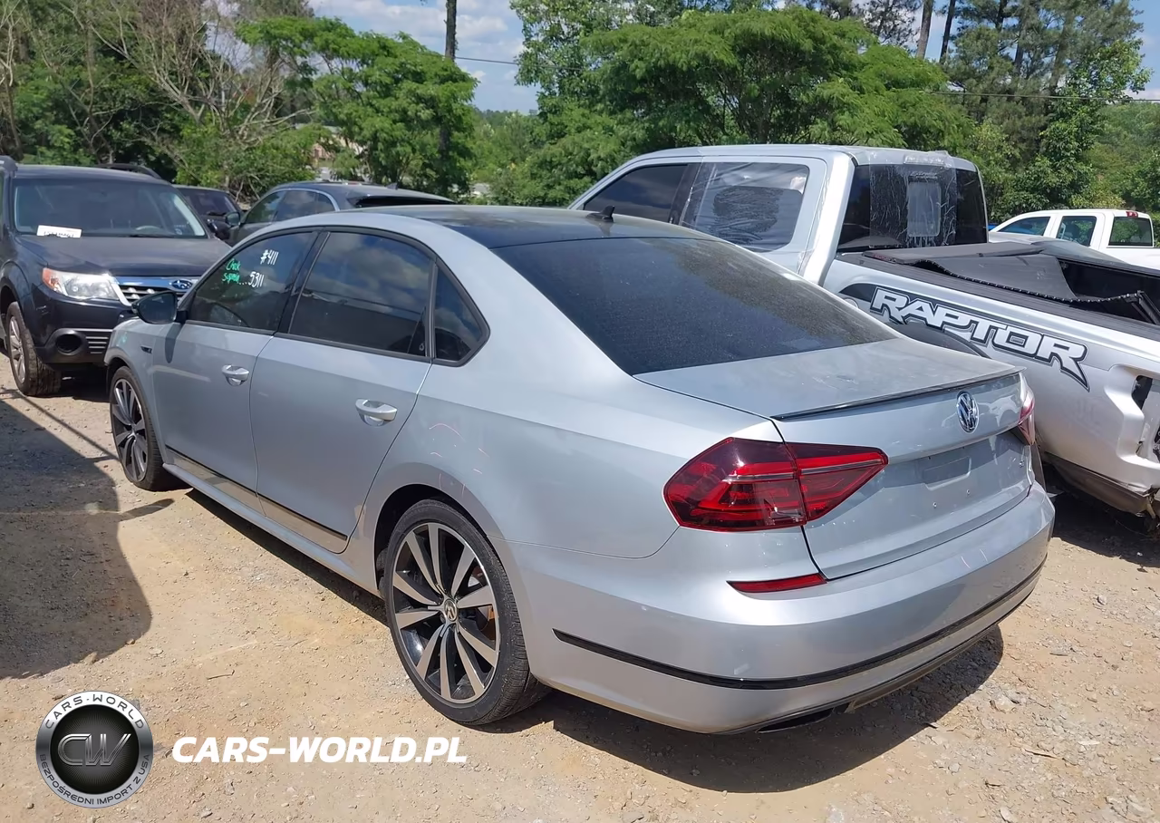2018 Volkswagen Passat 3.6L V6 Gt VIN:1VWJM7A39JC025311 - 3