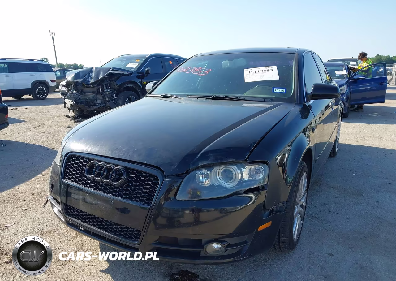 2007 Audi A4 2.0T VIN:WAUDF78E17A221259 - 2