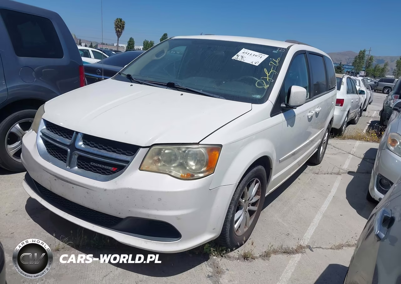 2013 Dodge Grand Caravan Sxt VIN:2C4RDGCG4DR562024 - 2