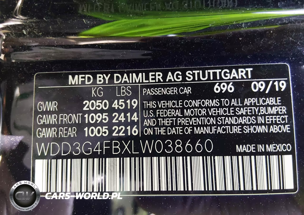 2020 Mercedes-Benz A 220 4Matic VIN:WDD3G4FBXLW038660 - 9