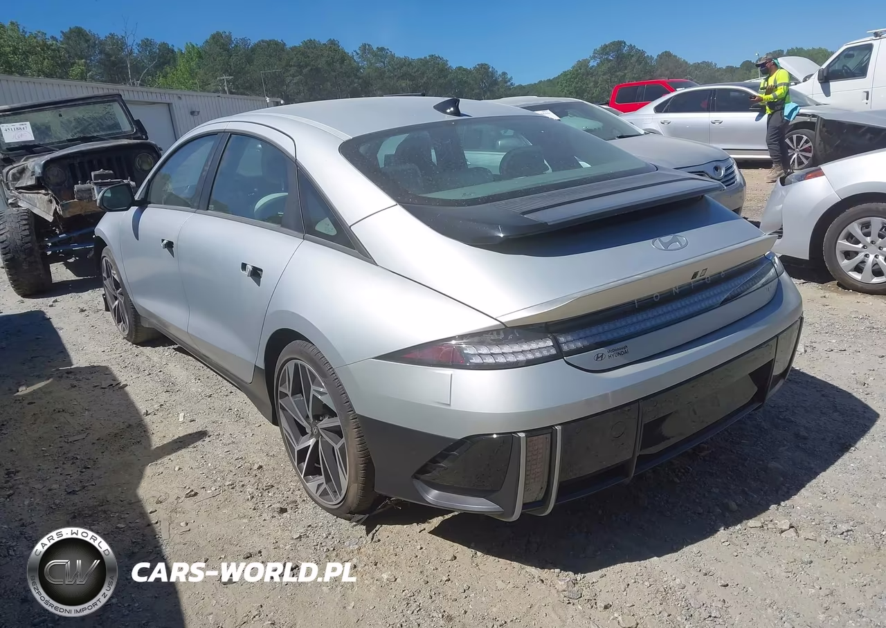 2023 Hyundai Ioniq 6 Sel VIN:KMHM34AA9PA041301 - 3