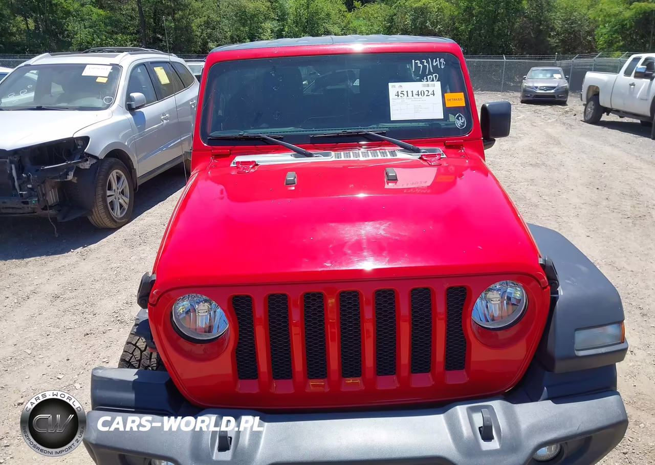 2021 Jeep Wrangler Unlimited Sport S 4X4 VIN:1C4HJXDN4MW527976 - 11