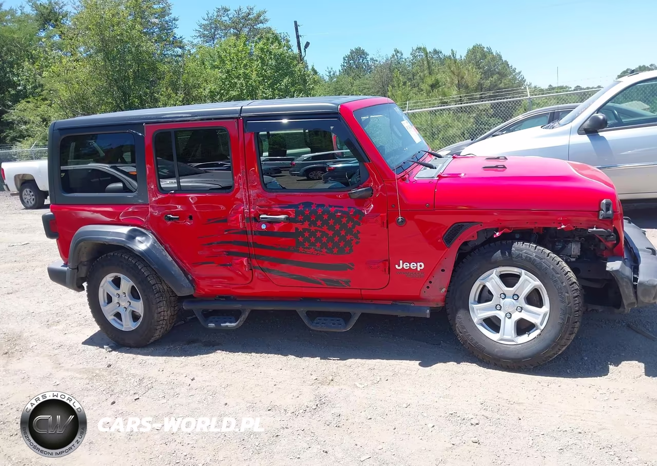 2021 Jeep Wrangler Unlimited Sport S 4X4 VIN:1C4HJXDN4MW527976 - 12