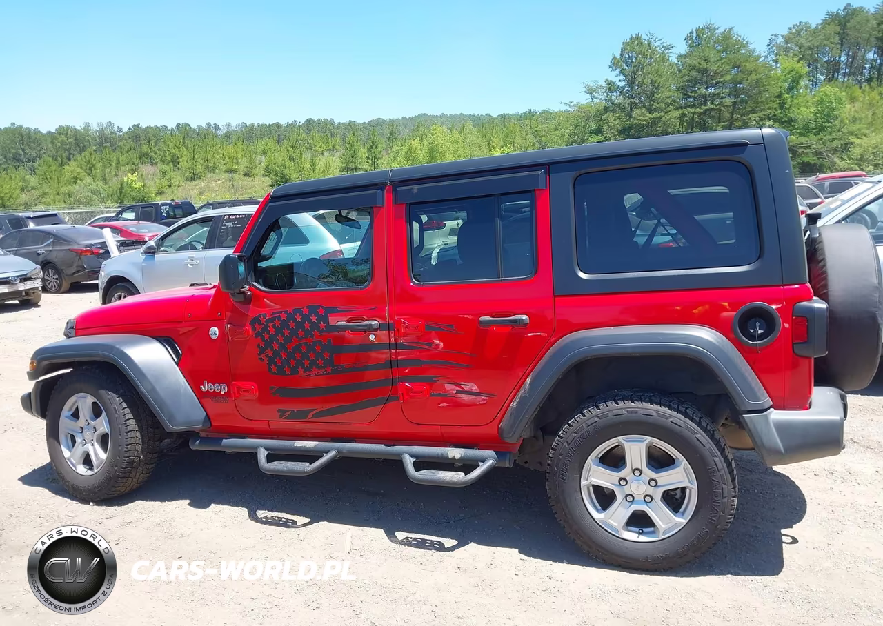 2021 Jeep Wrangler Unlimited Sport S 4X4 VIN:1C4HJXDN4MW527976 - 13