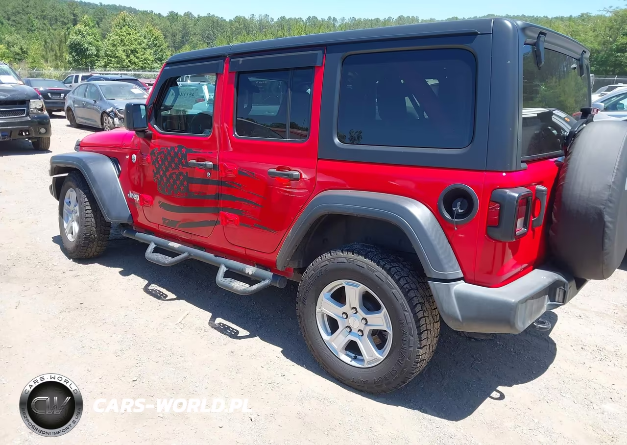 2021 Jeep Wrangler Unlimited Sport S 4X4 VIN:1C4HJXDN4MW527976 - 3