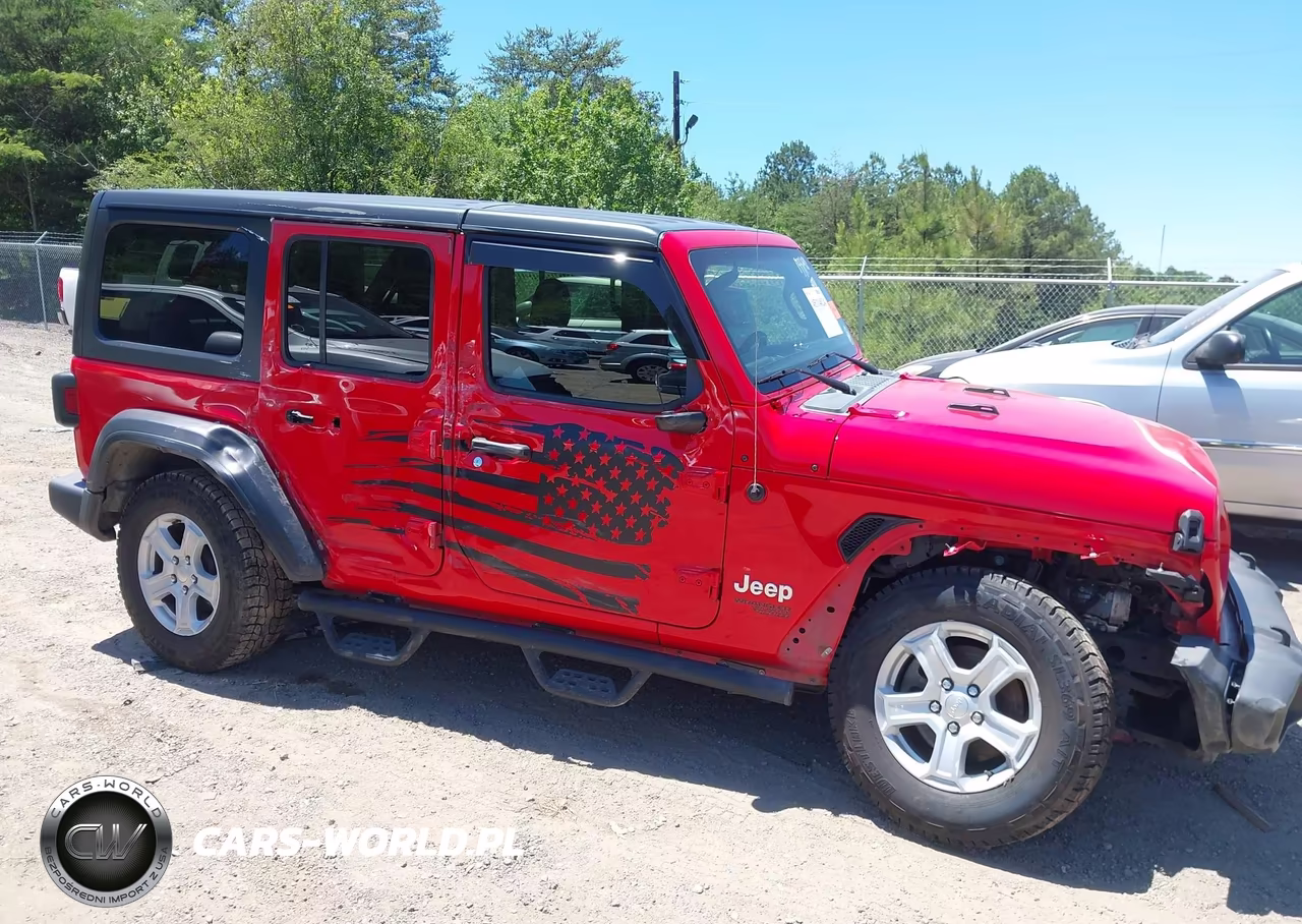 2021 Jeep Wrangler Unlimited Sport S 4X4 VIN:1C4HJXDN4MW527976 - 6