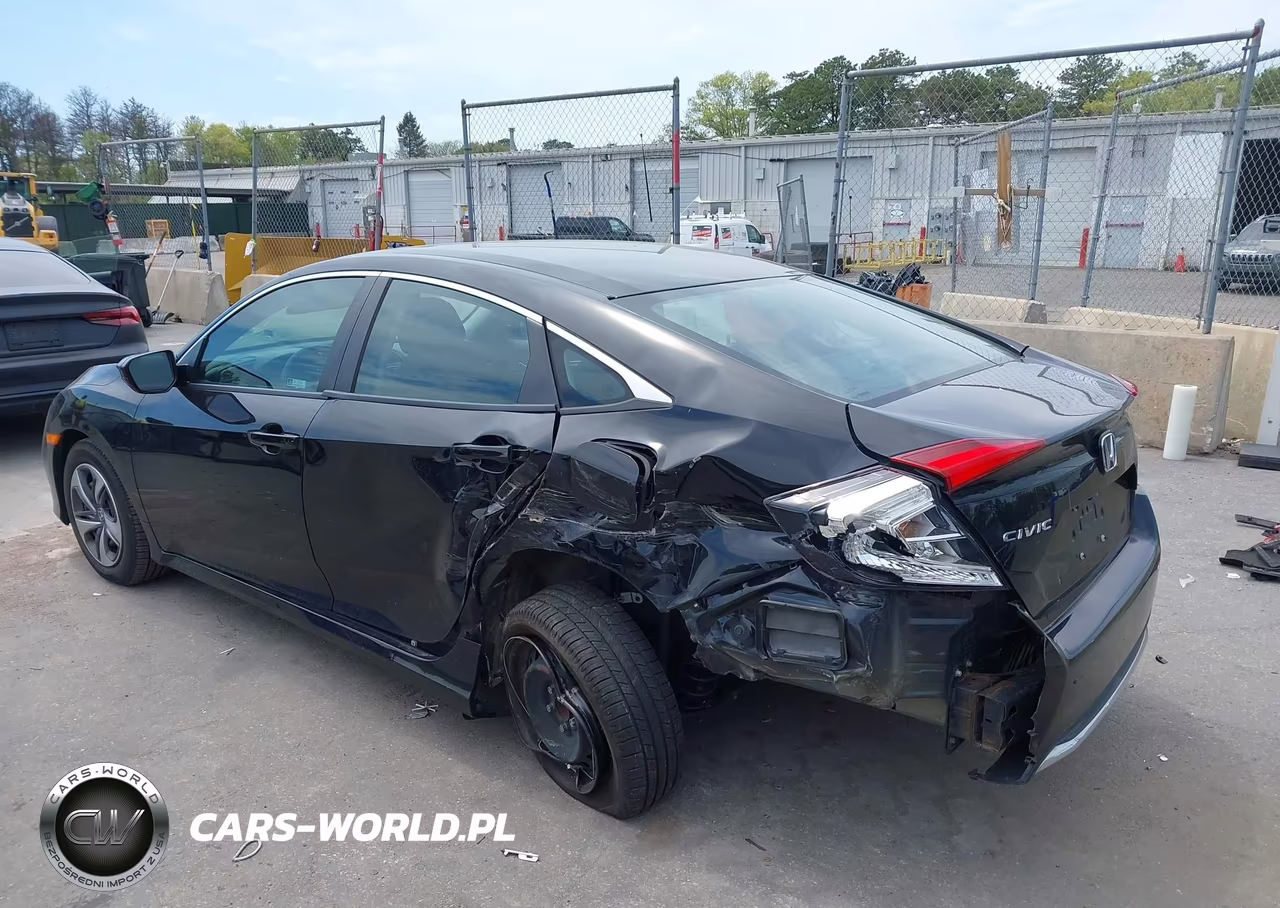 2021 Honda Civic Lx VIN:2HGFC2F68MH507367 - 3