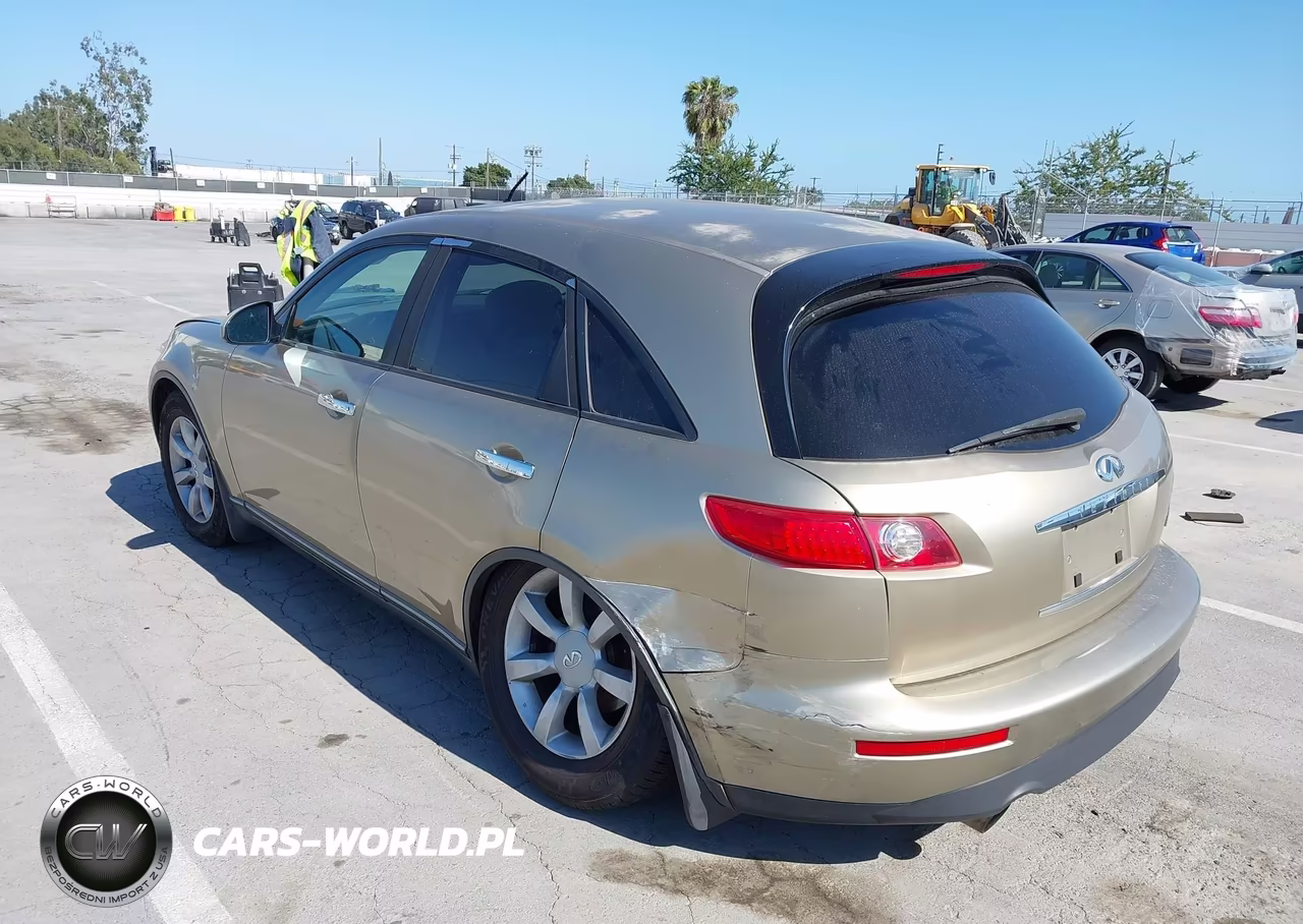 2003 Infiniti Fx35 VIN:JNRAS08U03X100262 - 3
