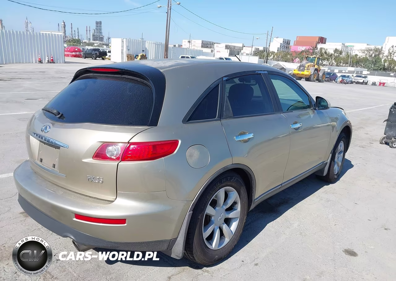 2003 Infiniti Fx35 VIN:JNRAS08U03X100262 - 4