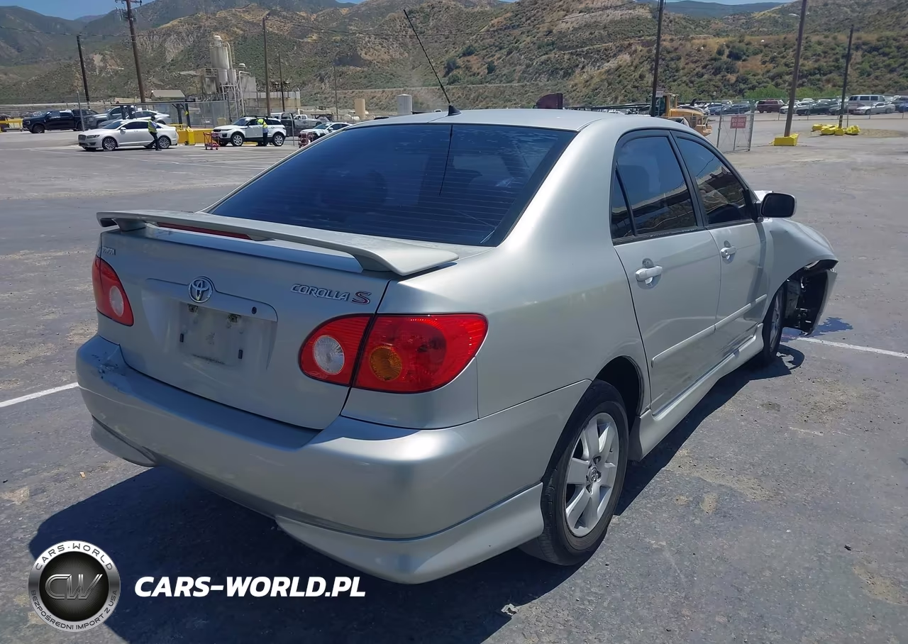 2004 Toyota Corolla S VIN:1NXBR32E54Z308641 - 4