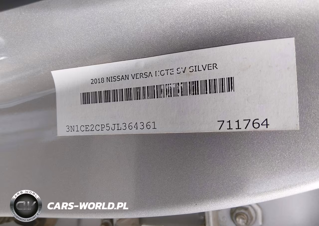 2018 Nissan Versa Note Sv VIN:3N1CE2CP5JL364361 - 9