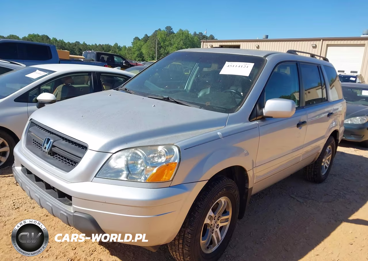 2004 Honda Pilot Ex-L VIN:2HKYF185X4H532517 - 2