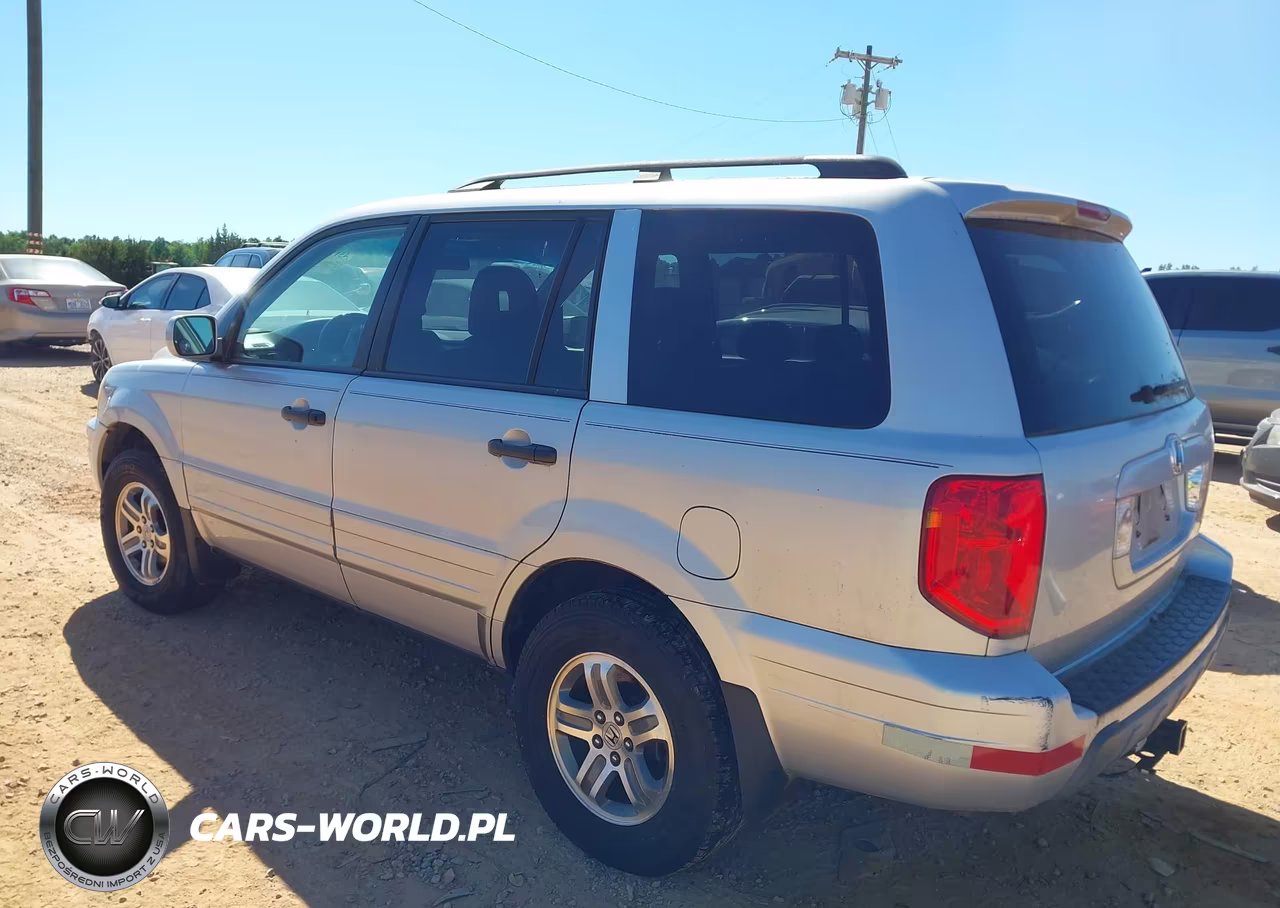 2004 Honda Pilot Ex-L VIN:2HKYF185X4H532517 - 3