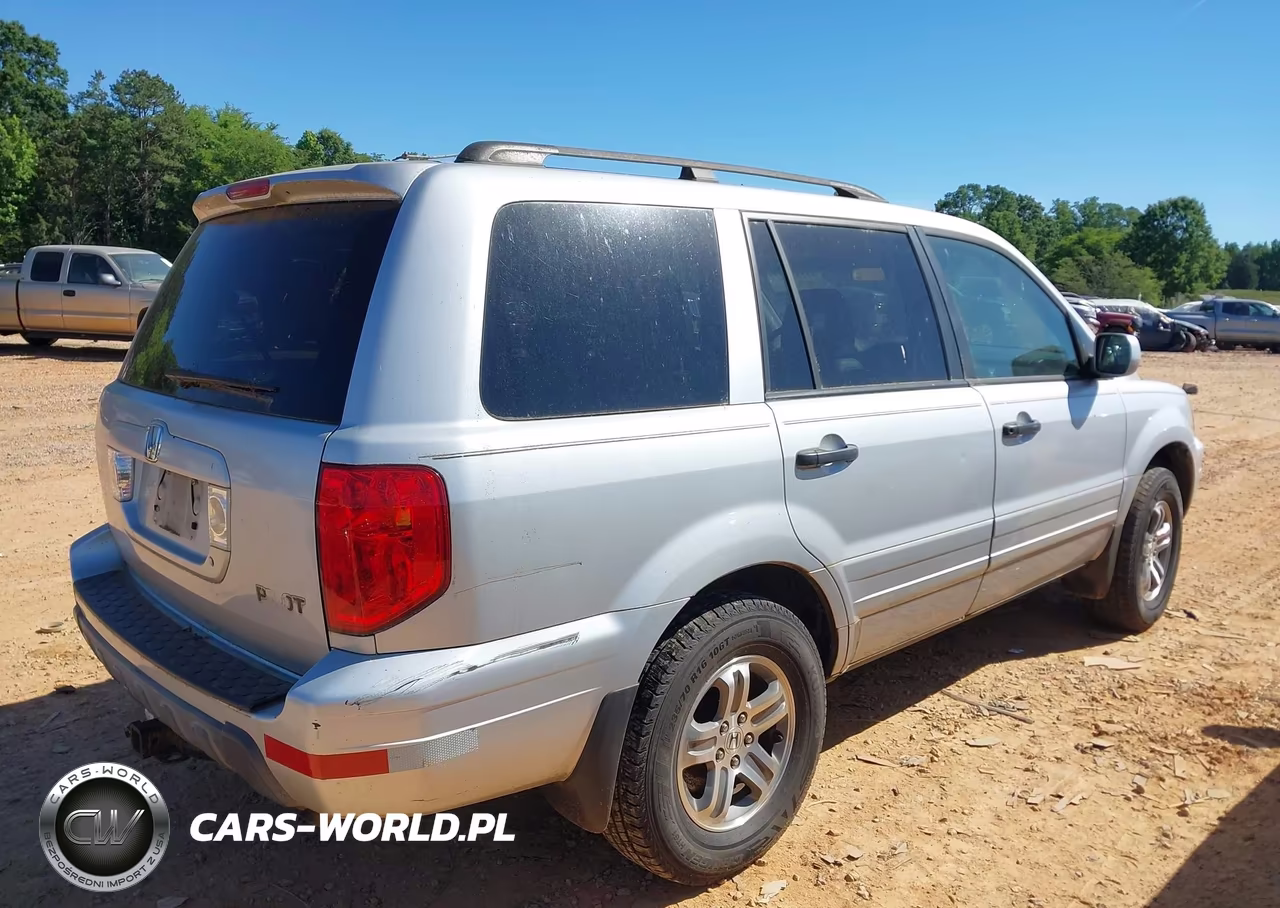 2004 Honda Pilot Ex-L VIN:2HKYF185X4H532517 - 4