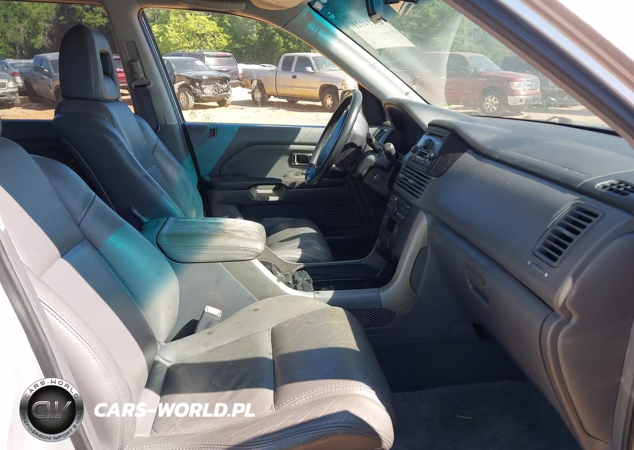 2004 Honda Pilot Ex-L VIN:2HKYF185X4H532517 - 5